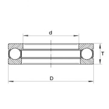 INA W6 упорные шарикоподшипники