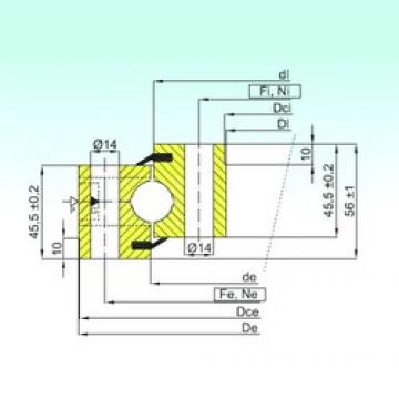 ISB NB1.20.0544.201-2PPN упорные шарикоподшипники