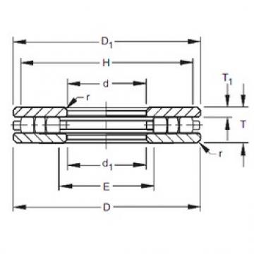 Timken 100TP145 упорные роликоподшипники