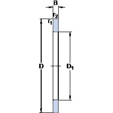 SKF GS 81232 упорные роликоподшипники