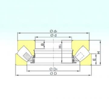 220 mm x 300 mm x 36,5 mm  ISB 29244 M упорные роликоподшипники