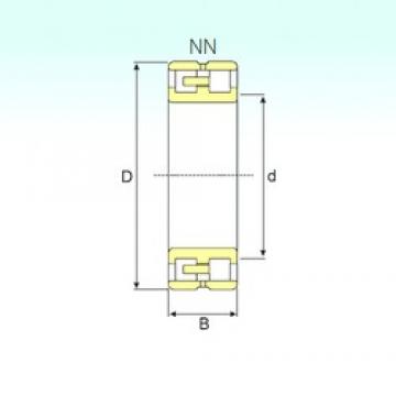 340 mm x 520 mm x 133 mm  ISB NN 3068 K/SPW33 цилиндрические роликоподшипники