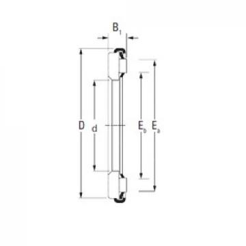 Timken AX 11 150 190 игольчатые подшипники