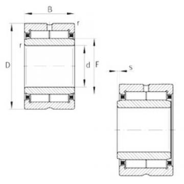 35 mm x 50 mm x 20 mm  INA NKI35/20-TW-XL игольчатые подшипники