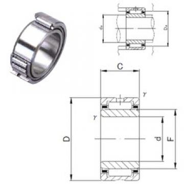 60 mm x 82 mm x 25 mm  JNS NKI 60/25 игольчатые подшипники