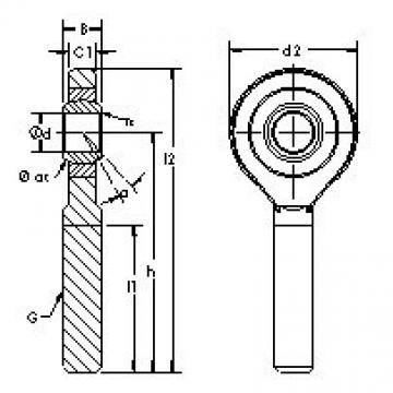 AST SA30ET-2RS подшипники скольжения