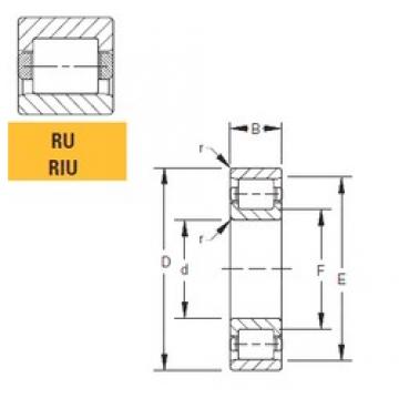 152,4 mm x 203,2 mm x 25,4 mm  Timken 60RIU247 цилиндрические роликоподшипники