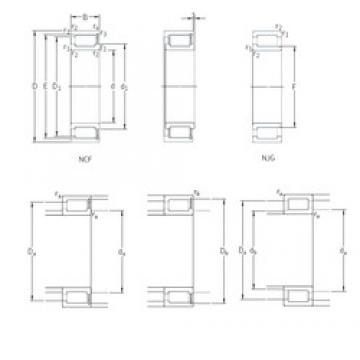 950 mm x 1150 mm x 90 mm  SKF NCF18/950V цилиндрические роликоподшипники