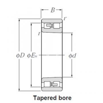 240 mm x 320 mm x 80 mm  NTN NN4948K цилиндрические роликоподшипники