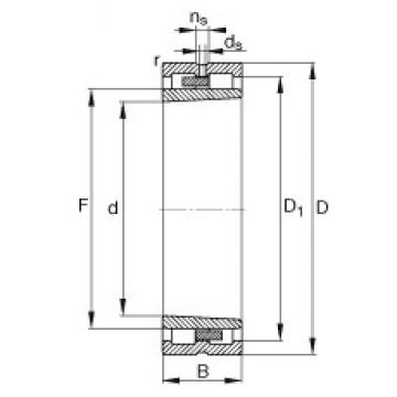 200 mm x 280 mm x 80 mm  FAG NNU4940-S-K-M-SP цилиндрические роликоподшипники