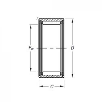 Timken NK10/12 игольчатые подшипники