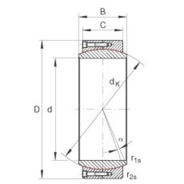 INA GE340-DW подшипники скольжения