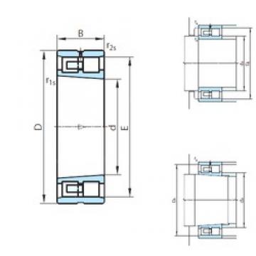 340 mm x 520 mm x 133 mm  PSL NN3068K цилиндрические роликоподшипники