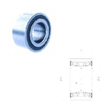 40 mm x 75 mm x 50 mm  PFI PW40750050CSHD радиально-упорные шарикоподшипники