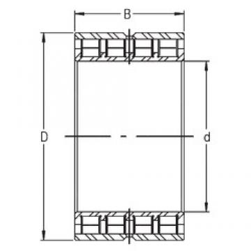 70 mm x 100 mm x 57 mm  INA SL15 914 цилиндрические роликоподшипники