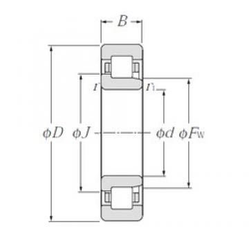 105 mm x 160 mm x 26 mm  NTN NJ1021 цилиндрические роликоподшипники