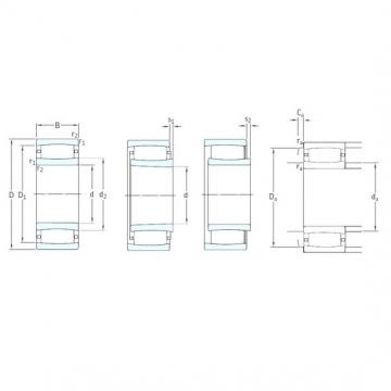 460 mm x 680 mm x 163 mm  SKF C3092M цилиндрические роликоподшипники