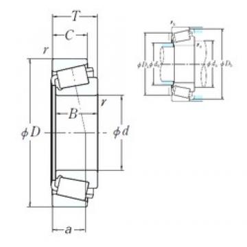 260,35 mm x 400,05 mm x 67,47 mm  NSK EE221026/221575 цилиндрические роликоподшипники