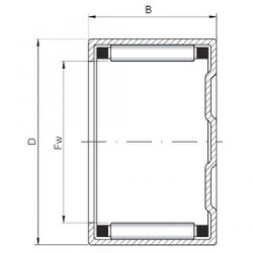 ISO BK2816 цилиндрические роликоподшипники