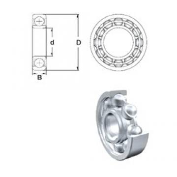 30 mm x 55 mm x 13 mm  ZEN 6006 радиальные шарикоподшипники