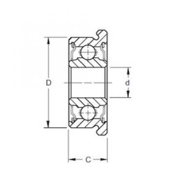 6 mm x 15 mm x 5 mm  ZEN SF696-2RS радиальные шарикоподшипники