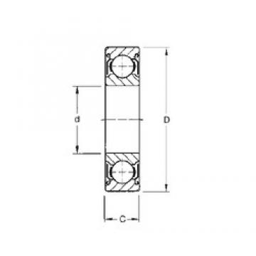 22,225 mm x 47,625 mm x 9,52 mm  Timken S9KDD радиальные шарикоподшипники