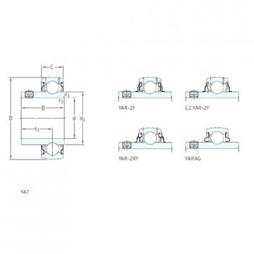 20 mm x 47 mm x 31 mm  SKF YAR204-2RF/VE495 радиальные шарикоподшипники