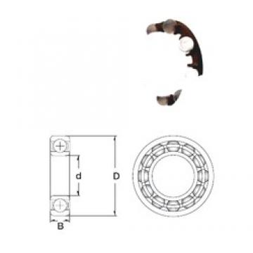 10 mm x 26 mm x 8 mm  ZEN P6000-SB радиальные шарикоподшипники