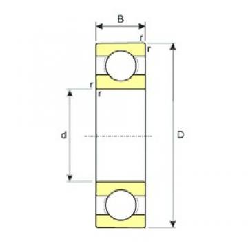 1320 mm x 1600 mm x 122 mm  ISB 618/1320F3 радиальные шарикоподшипники