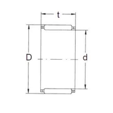 FBJ K28X33X17 игольчатые подшипники