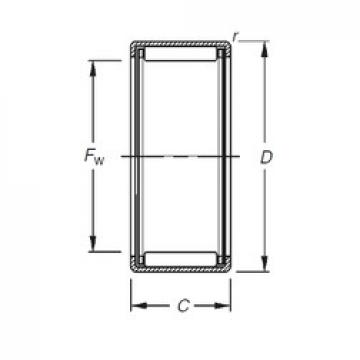 Timken HK3038 игольчатые подшипники