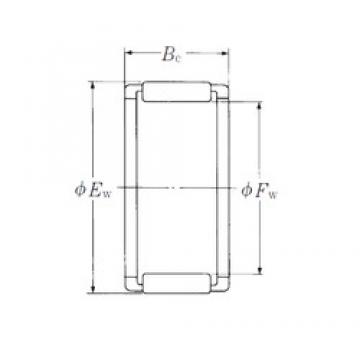 NSK FWF-293616Z-E игольчатые подшипники