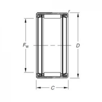 Timken HK2524.2RS игольчатые подшипники