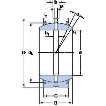 110 mm x 160 mm x 70 mm  SKF GE 110 ES-2LS подшипники скольжения