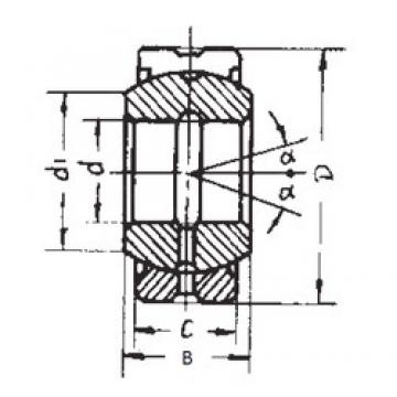 100 mm x 150 mm x 70 mm  FBJ GE100ES-2RS подшипники скольжения