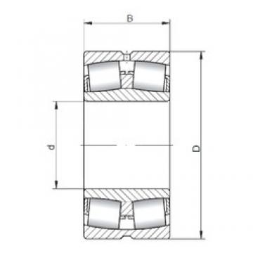 170 mm x 230 mm x 45 mm  ISO 23934W33 сферические роликоподшипники