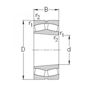 150 mm x 250 mm x 100 mm  NKE 24130-CE-K30-W33 сферические роликоподшипники