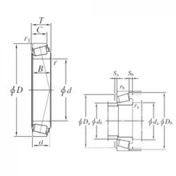 203,2 mm x 276,225 mm x 42,863 mm  KOYO LM241149/LM241110 конические роликовые подшипники