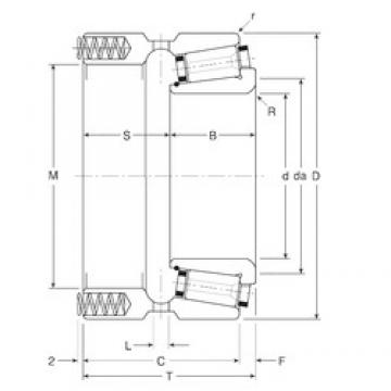 118 mm x 180,975 mm x 50 mm  Gamet 181118/181180XP конические роликовые подшипники