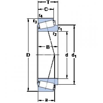 95.25 mm x 171.45 mm x 48.26 mm  SKF 77375/77675/Q конические роликовые подшипники